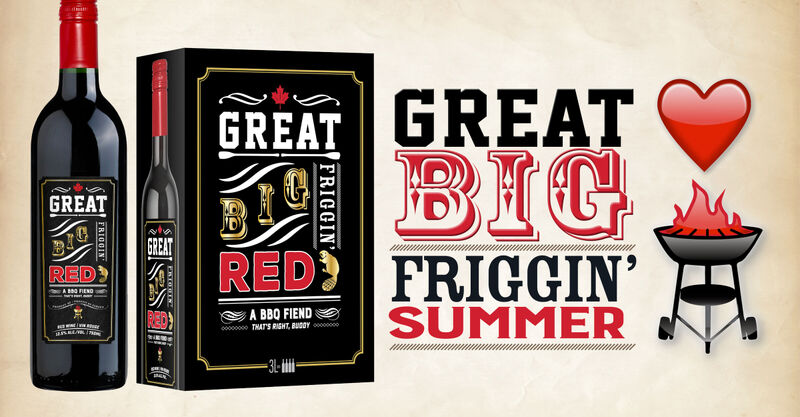 Great Big Friggin' Red Wine now in exciting new 3L Box format!